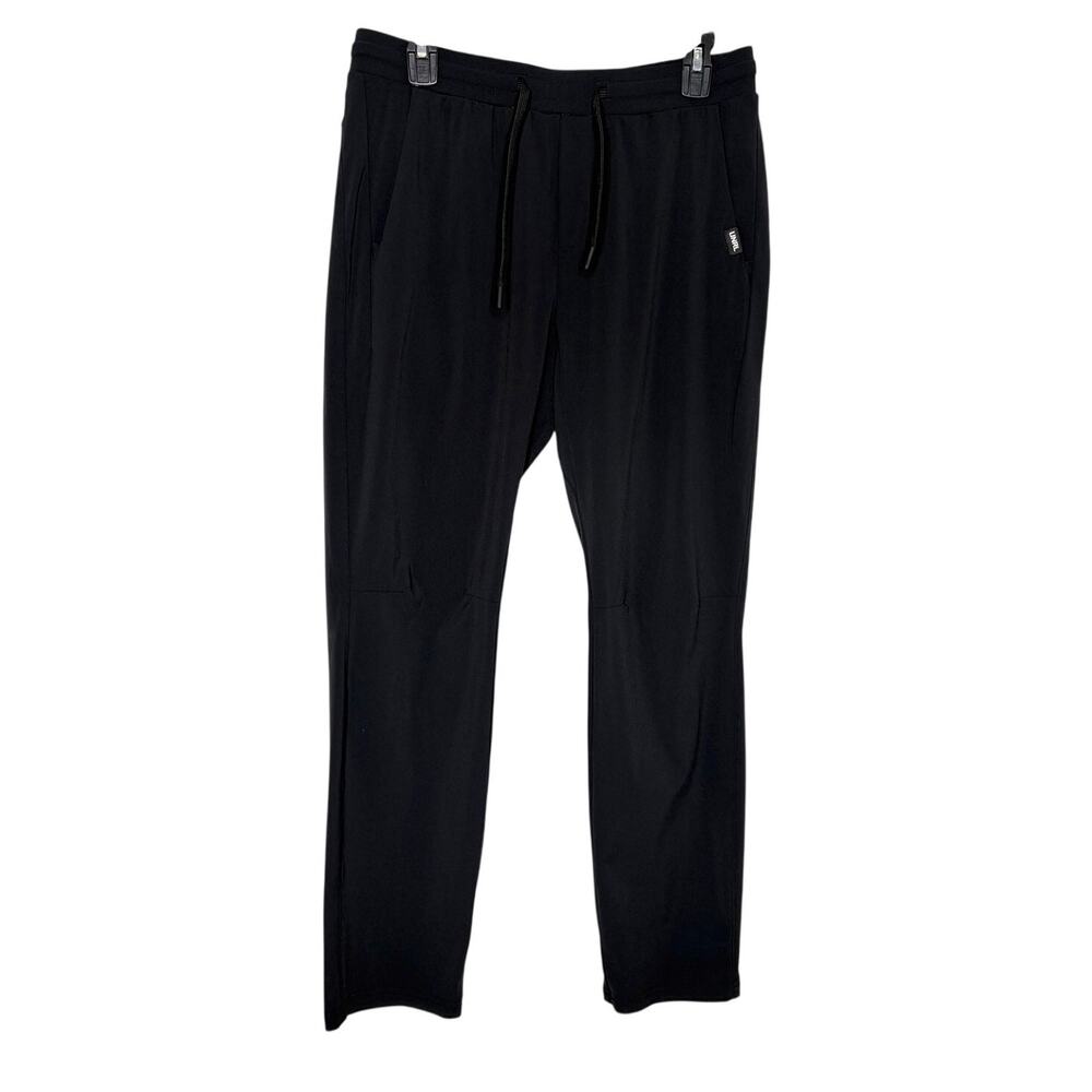 UNRL Performance Pants Men's Sz M Black Drawstring Stretch Athleisure Golf